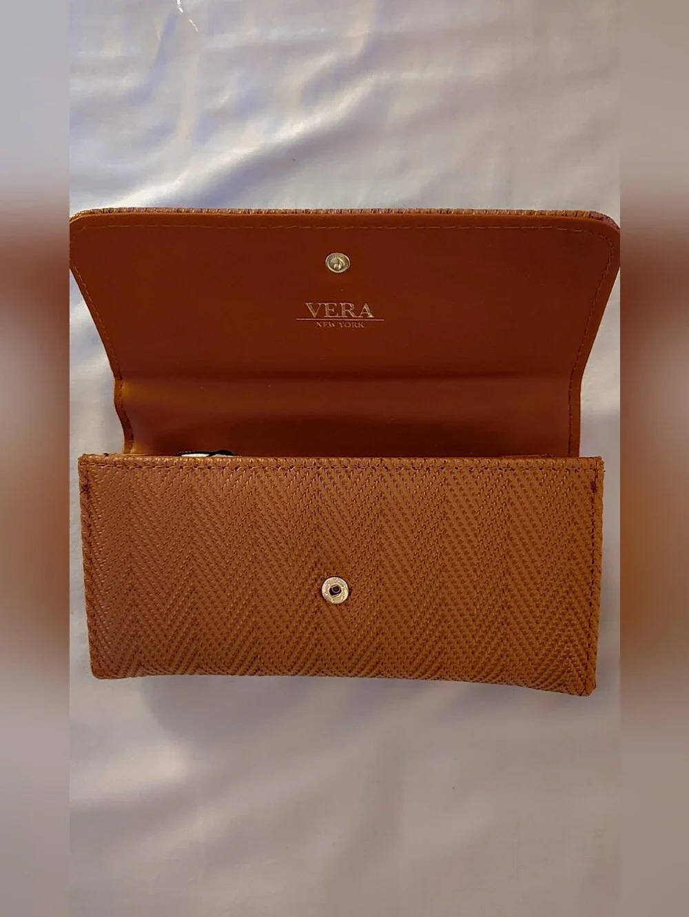 Vera New York Woven Chevron Wallet